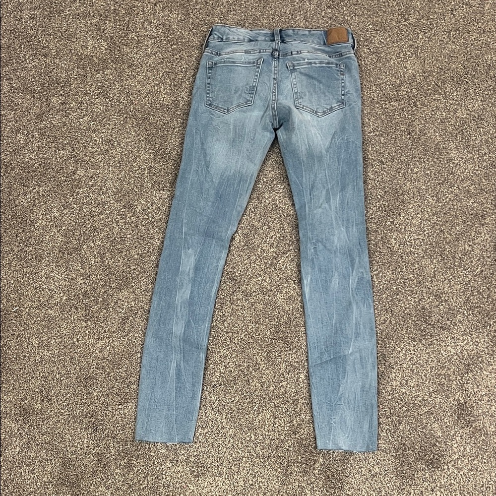 Aeropostale Light Blue Straight Leg Jeans